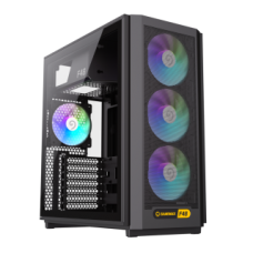 [NEW] Miditower GameMax <F46 BK> Black ATX без БП