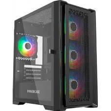 Miditower Powercase ByteFlow Micro Black <CAMBFB-A4> MicroATX, без БП