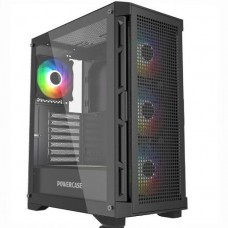 Miditower Powercase Ultimate Black <CUB-A4> ATX, без БП