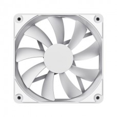 GameMax GMX-WFWT Gamemax GMX-WFBK-Full White, 12CM white fan, white blade, 3pin+4Pin connector