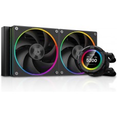 ID-Cooling <ID-CPU-SL240> (4пин, 115X/1200/1700//2011/2066/AM4/AM5, 29.9дБ, 500-2000об/мин)