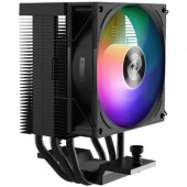 PCCooler R300 ARGB BK (4пин, 115x/1200/1700/18xx/AM4/AM5, 18-30дБ, 800-2200 об/мин, Al+тепл.трубки)