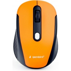 Gembird Wireless Optical Mouse <MUSW-420-3 Orange> (RTL) USB 4btn+Roll