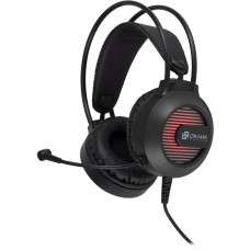 Наушники с микрофоном OKLICK HS-L300G <Black> (шнур 2.2м, с регулятором громкости) <1796949>