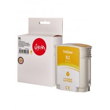 Картридж SAKURA SIC4913A (№82) Yellow для HP DesignJet 500/500PS/510/800/800ps/815mfp/820mfp