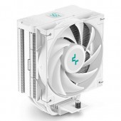 Кулер DeepCool AG400 DIGITAL WH (R-AG400-WHNDMN-G-1) LGA1700/1200/115X/AM5/AM4 (9шт/кор, TDP 220W, PWM, Fan 120mm, 4 тепл. трубки, белый) RET
