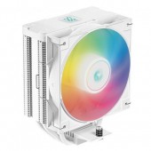 Кулер DeepCool AG400 DIGITAL WH ARGB (R-AG400-WHADMN-G-1) LGA1700/1200/115X/AM5/AM4/ ARGB Fan 120mm/ 4 TT / PWM / TDP 220W, белый