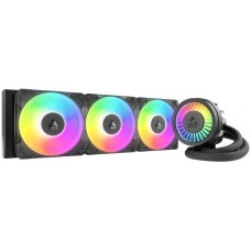Система водяного охлаждения Arctic Cooling Liquid Freezer III Pro 360 A-RGB (ACFRE00184A) (4пин,1700/1851 // AM4/AM5 Square ILM, AM4, P12 Pro A-RGB, 200–1800 RPM) Black