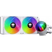 Система водяного охлаждения Thermalright Aqua Elite 240 ARGB V3 White (A-ELITE-WH-240-ARGB-V3) / (LGA115x/1200/1700/1851/2011/2011-3/2066/AM4/AM5) / 240mm / 2x120mm / White