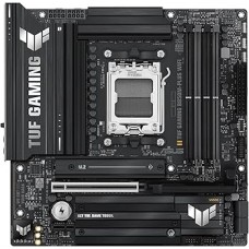 MB ASUS TUF GAMING B850M-PLUS (B850M-PLUS) Soc-AM5 (B850) AMD B850, 4xDDR5-5200 МГц, 1xPCI-Ex16, 3xM.2, mATX RTL