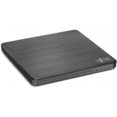 Внешний привод External DVD+/-RW LG (GP60NB60.AUAE12B) (DVD Multi, внешний/внешний Slim, интерфейс USB-A, толщина 14 мм, цвет чёрный) (RTL)
