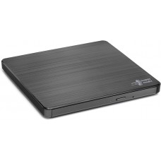 Внешний привод External DVD+/-RW LG (GP60NB60.AUAE12B) (DVD Multi, внешний/внешний Slim, интерфейс USB-A, толщина 14 мм, цвет чёрный) (RTL)