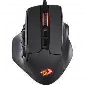 Игровая мышь Redragon Aatrox (71276) (полноразмерная игровая мышь, проводная USB Type-A, сенсор оптический 12400 dpi, 15 кнопок, колесо с нажатием, цвет черный)