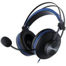 Наушники с микрофоном Cougar Immersa Essential CGR-P40S-350 (проводные наушники с микрофоном, мониторные (охватывающие), геймерские, 20-20000 Гц, 3.5 мм, 2x3.5 мм)