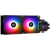 Система водяного охлаждения Thermalright Aqua Elite 240 ARGB V3 Black (A-ELITE-BL-240-ARGB-V3) / (LGA115x/1200/1700/1851/2011/2011-3/2066/AM4/AM5) / 240mm / 2x120mm / Black
