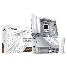 MB Gigabyte B850 EAGLE ICE Soc-AM5 (B850) 4xPCI-Ex16 3xM.2 2.5GbE LAN 3xARGB+RGB RAID 0/1/10 4xDDR5 8200MHz+ DP+HDMI White ATX RTL
