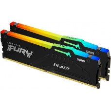 DDR5 8Gb PC-44800 5600MHz Kingston FURY Beast RGB (KF556C36BBEA-8) CL36Т