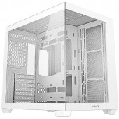 Корпус ATX Без БП Deepcool CG530 WH (R-CG530-WHNDA0-G-1) (Куб, Tempered Glass, 1xUSB 2.0, 2xUSB-A 3.2 5Гбит/с, 10x120mm No Fan, HD Audio+Mic, 2x3.5", 2x2.5", VGA MAX 410mm, CPU MAX 160mm, пылевые фильтры) White