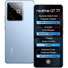 СМАРТФОН REALME RMX5085 (GT 7t) 12 + 256 ГБ ЦВЕТ:СИНИЙ ЛЕДНИК