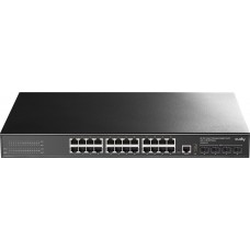 Коммутатор Cudy GS5024S4 (L3, 24 x 1Gb RJ45, 4x 10G SFP+, 19", Сертификат ОАЦ)