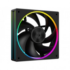 Вентилятор 120mm ID-Cooling AS-120-ARGB-K TRIO (НАБОР 3 в 1) 120x120x25мм (4Pin PWM, 27.2дБ, 300-2000об/мин) Black