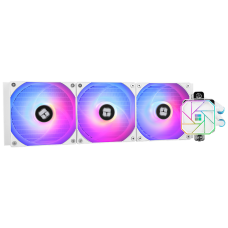 Система водяного охлаждения Thermalright Aqua Elite White 360 ARGB (A-ELITE-WH-360-ARGB) / (LGA115x/1200/1700/1851/2011/2011-3/2066/AM4/AM5) / 360mm / 3x120mm / White