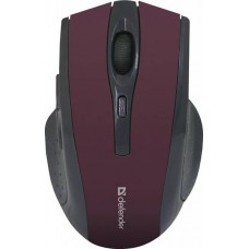 Мышь беспроводная Defender Accura MM-665 Red (52668) USB 6btn+Roll беспр.