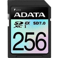 SDXC 256Gb ADATA Premier Extreme (ASD256GEX3L1-C)(256 ГБ, класс 10, UHS-I (класс U3), запись - 700 Мбайт/сек, чтение - 800 Мбайт/сек)