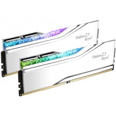 DDR5 32Gb KiTof2 PC-54400 6800MHz G.Skill Trident Z5 Royal (F5-6800J3445G16GX2-TR5S) CL34-45-45-108 1.4v Silver