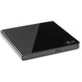 Внешний привод External DVD+/-RW LG (GP57EB40.AHLE10B) (DVD Multi, внешний/внешний Slim, интерфейс USB-A, толщина 14 мм, цвет чёрный) (RTL)