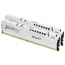 DDR5 32Gb KiTof2 PC-48000 6000MHz Kingston FURY Beast (KF560C30BWEK2-32) CL30-36-36 1.4v White