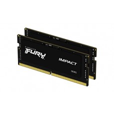 SO-DIMM DDR5 64Gb KiTof2 PC-44800 5600MHz Kingston FURY Impact (KF556S40IBK2-64) CL40 1.1v