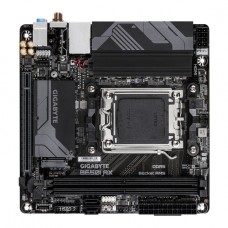 MB Gigabyte B650I AX Soc-AM5 (B650) PCI-Ex16 M.2 2.5GbE LAN Wi-Fi 6E BT 5.3 ARGB+RGB 2xDDR5 6400MHz+ DP+HDMI mini-ITX RTL