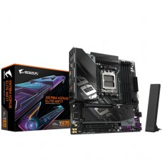 MB Gigabyte X870M AORUS ELITE WIFI7 (X870M A ELITE WF7) Soc-AM5 (X870) 2xPCI-Ex16 2xM.2 2.5GbE LAN WiFi 7 BT 5.4 3xARGB+RGB RAID 0/1/5/10 4xDDR5 8200MHz+ HDMI+2xType-C+HDMI(Front) mATX RTL