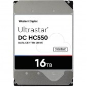 HDD 3.5" SAS WD 16Tb Ultrastar DC HC550 (WUH721816AL5204) 7200RPM 512Mb 6Gb/s