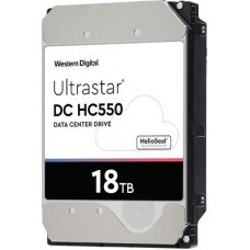 HDD 3.5" SAS WD 18Tb Ultrastar DC HC550 (WUH721818AL5204) 7200RPM 512Mb 6Gb/s