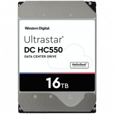 HDD 3.5" SATA-III WD 16Tb Ultrastar DC HC550 (WUH721816ALE6L4) 7200RPM 512Mb 6Gb/s