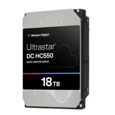 HDD 3.5" SATA-III WD 18Tb DC HC550 (WUH721818ALE6L4) 7200RPM 512Mb 6Gb/s