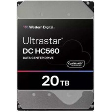 HDD 3.5" SATA-III WD 20Tb Ultrastar DC HC555 (WUH722020CLE604) 7200RPM 512Mb 6Gb/s