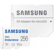 Карта памяти Micro SDXC 256 GB Samsung PRO Endurance UHS-I U3 V30 MB-MJ256KA + adapter