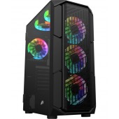 Корпус 1STPLAYER Firebase XF Black XF-BK-4F7