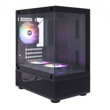 Корпус 1STPLAYER MIKU Mi2a Black Mi2-A-BK-2F1R-1F1