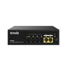 Коммутатор Tenda SG106PC (4 x PoE 1Gbit, 2 x 1Gbit Uplink, 55W) Unmanaged
