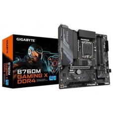 MB Gigabyte B760M E Soc-1700 (B760) PCI-E x16 PCI-Ex1 2xM.2 1GbE LAN RGB RAID 0/1/5/10 2xDDR5 7200MHz+ VGA+HDMI+DP mATX RTL