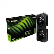Видеокарта NVIDIA GeForce Palit RTX 5050 DUAL (NE65050019P1-GB2070D) 8Gb GDDR6 HDMI+3xDP RTL