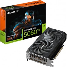 Видеокарта Gigabyte RTX 5060 Ti Windforce OC 16G <GV-N506TWF2MAX OC-16GD> (16Gb, GDDR7, 128 bit) RTL