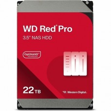 HDD 3.5" SATA-III WD 22Tb Red Pro (WD221KFGX) 7200RPM 512Mb 6Gb/s