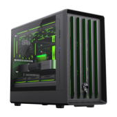 Корпус ATX Без БП GameMax Legend CLAW 360 BK (Tempered Glass, USB3.0*1+1xType-C Gen2, HD Audio+Mic, 4*PWM/ARGB FAN (Tornado-T12 ARGB)+ ARGB Controller box HUB+Remote, VGA MAX 420mm, CPU MAX 175mm, пылевые фильтры) Black