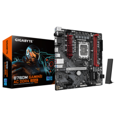 MB Gigabyte B760M GAMING X DDR4 GEN5 (B760M G X DDR4 GEN5) Soc-1700 (B760) 2xPCI-Ex16 2xM.2 2.5GbE LAN 3xARGB+RGB RAID 0/1/5/10 4xDDR4 3200MHz+ HDMI+DP mATX RTL