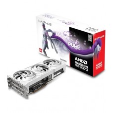 Видеокарта AMD Radeon Sapphire RX 9070 XT PURE (11348-02-20G) 16GB GDDR6 2xHDMI+2xDP White RTL